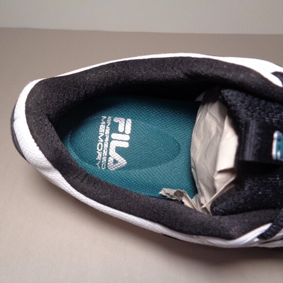 Fila Size 12 M / ACTION STRIDE / White Black Aven / Sneakers New Men's Shoes - Picture 15 of 16